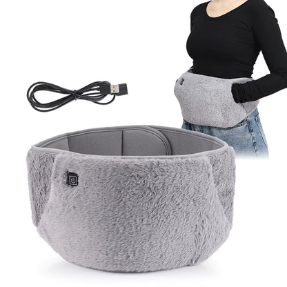 2-in-1 Electric Graphene Heating Belt & Hand Warmer for Menstrual & Waist Relief