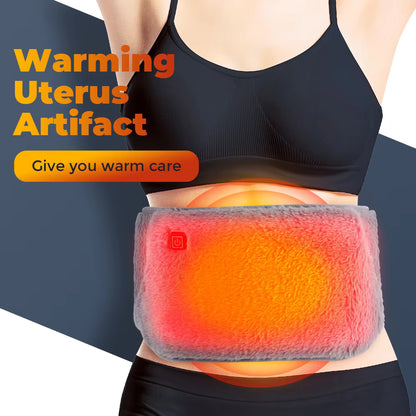 2-in-1 Electric Graphene Heating Belt & Hand Warmer for Menstrual & Waist Relief