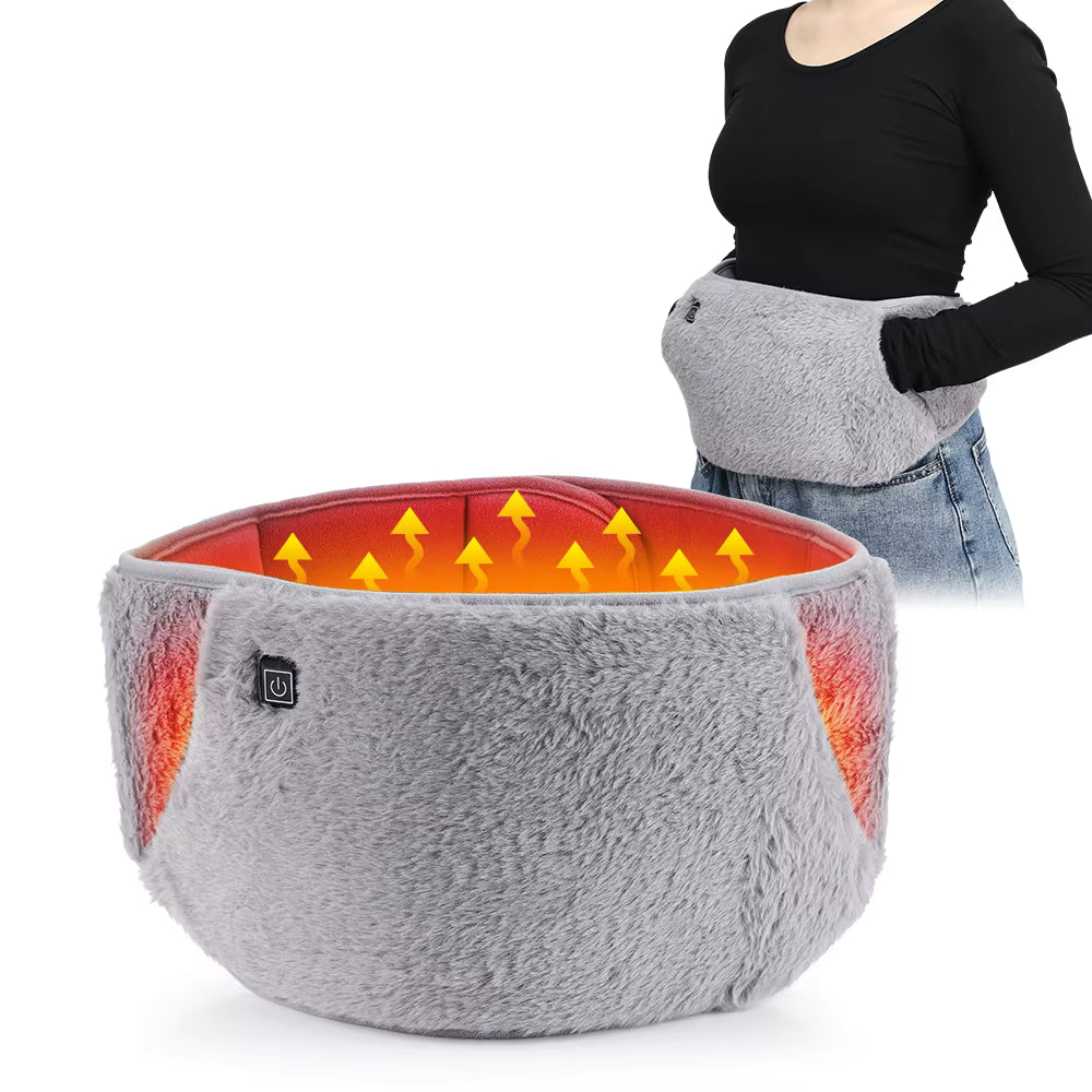 2-in-1 Electric Graphene Heating Belt & Hand Warmer for Menstrual & Waist Relief