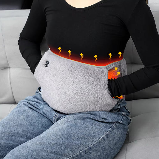 2-in-1 Electric Graphene Heating Belt & Hand Warmer for Menstrual & Waist Relief